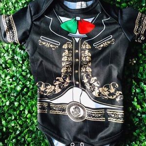 Mariachi baby boy bodysuit